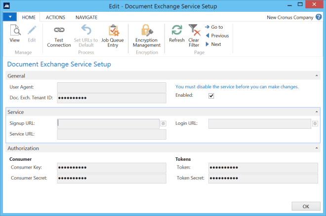 Sending Electronic Invoice in NAV 2016 | Totovic Dynamics 365 Blog
